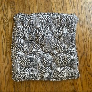 Anthropologie/ House of Hackney zebra print euro shams (2)